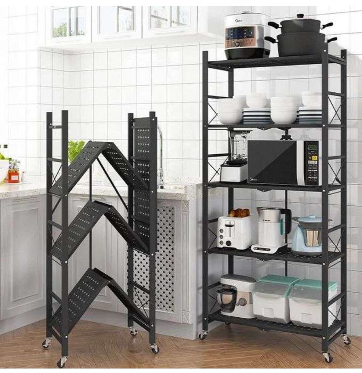 Étagère de Rangement Cuisine 5 Niveaux