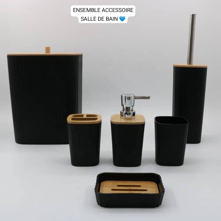 Ensemble d’Accessoires pour Salle de Bain