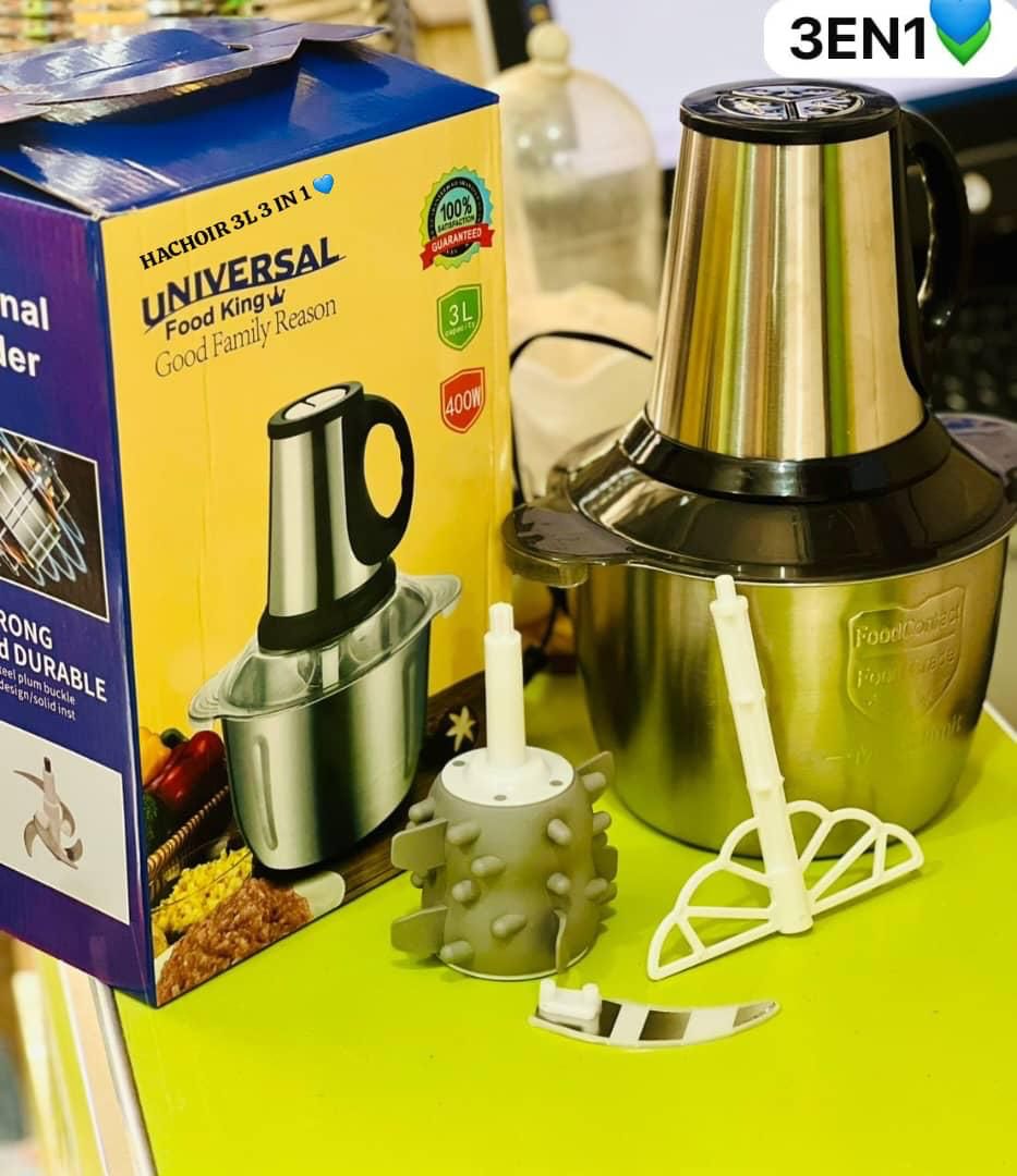 Hachoir Universel 3 en 1 Food King