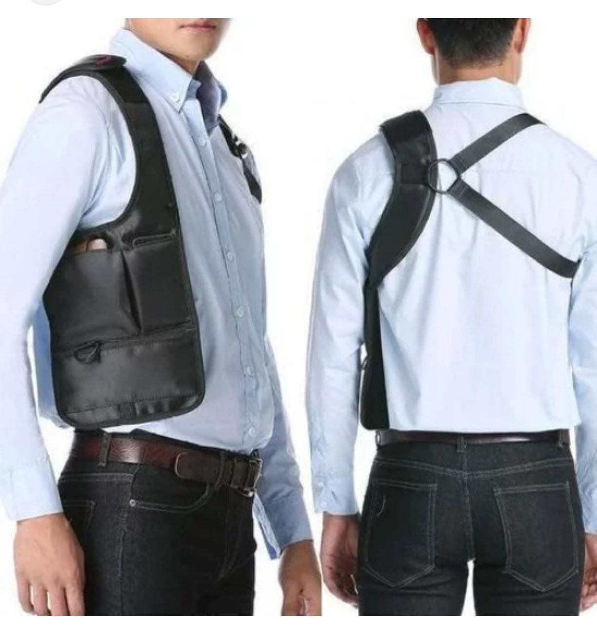 Sac Bandoulière Multi-Poches - Pratique et Élégant