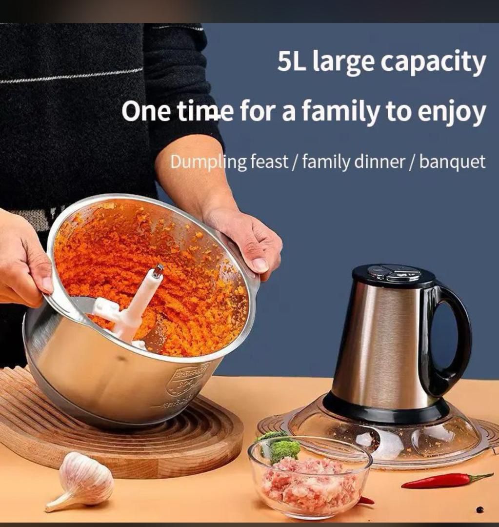 Hachoir à Viande Électrique - Puissant et Polyvalent