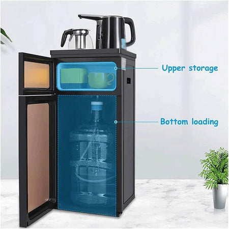 Distributeur d’eau multifonction avec rangement et bouilloire