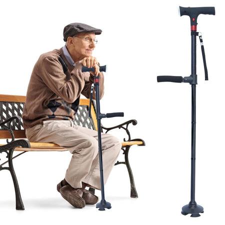 Canne de marche pliable