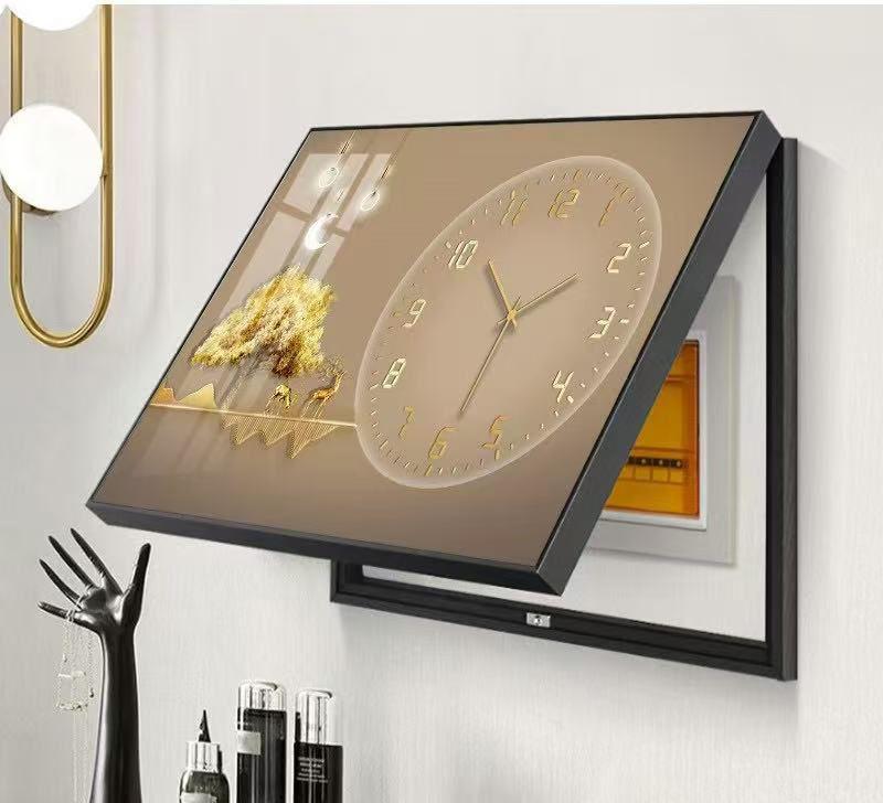 Tableau de décoration  horloge