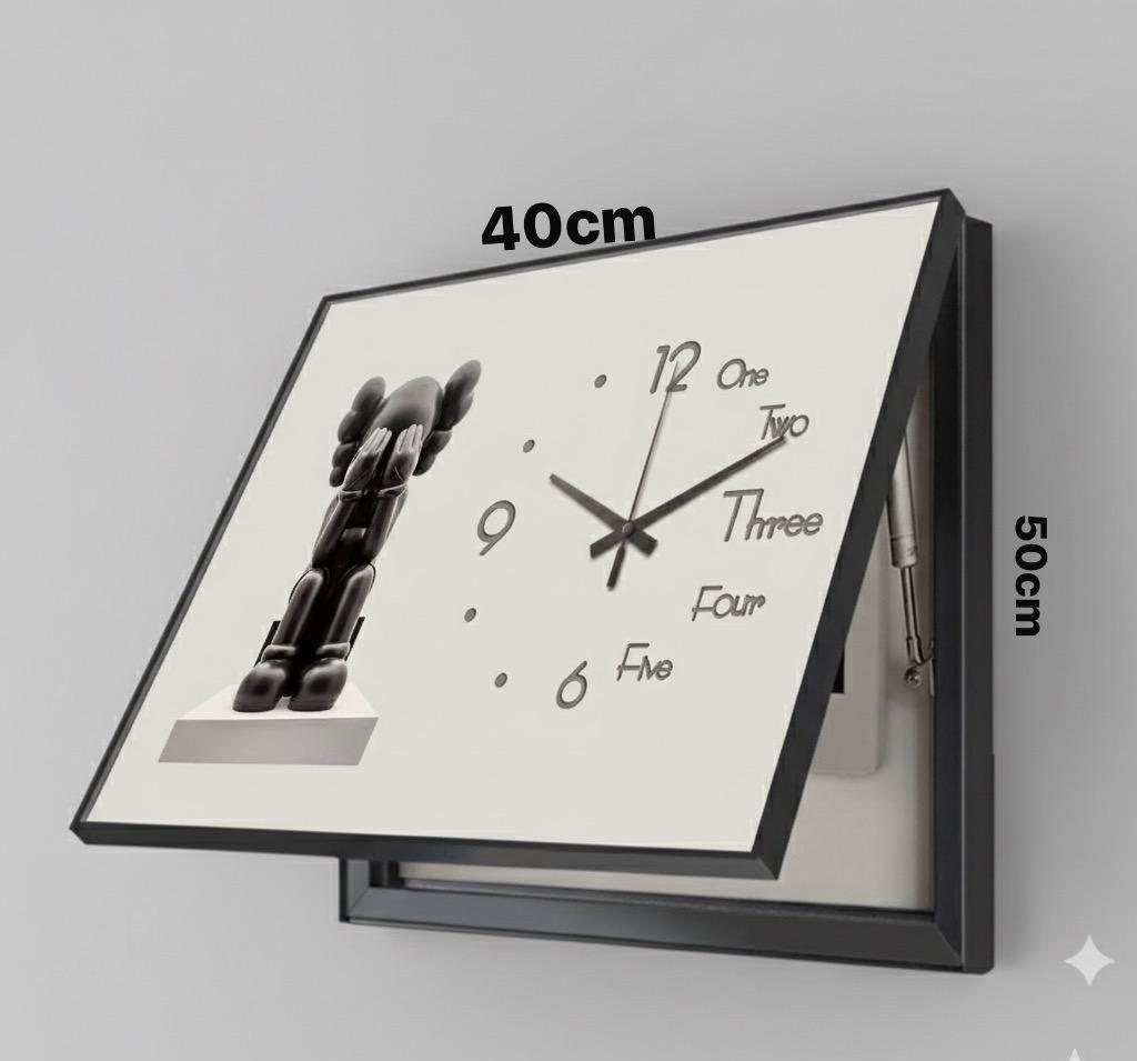 Tableau de décoration  horloge