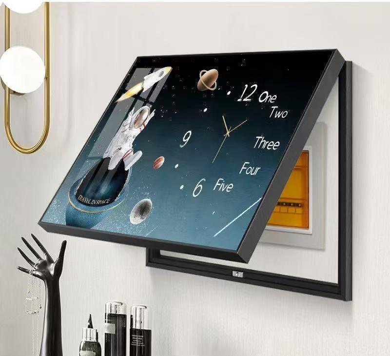 Tableau de décoration  horloge