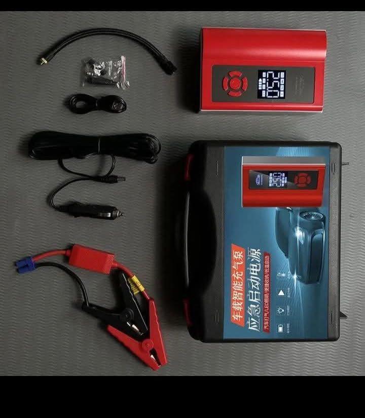 Kit de démarrage et gonfleur rechargeable